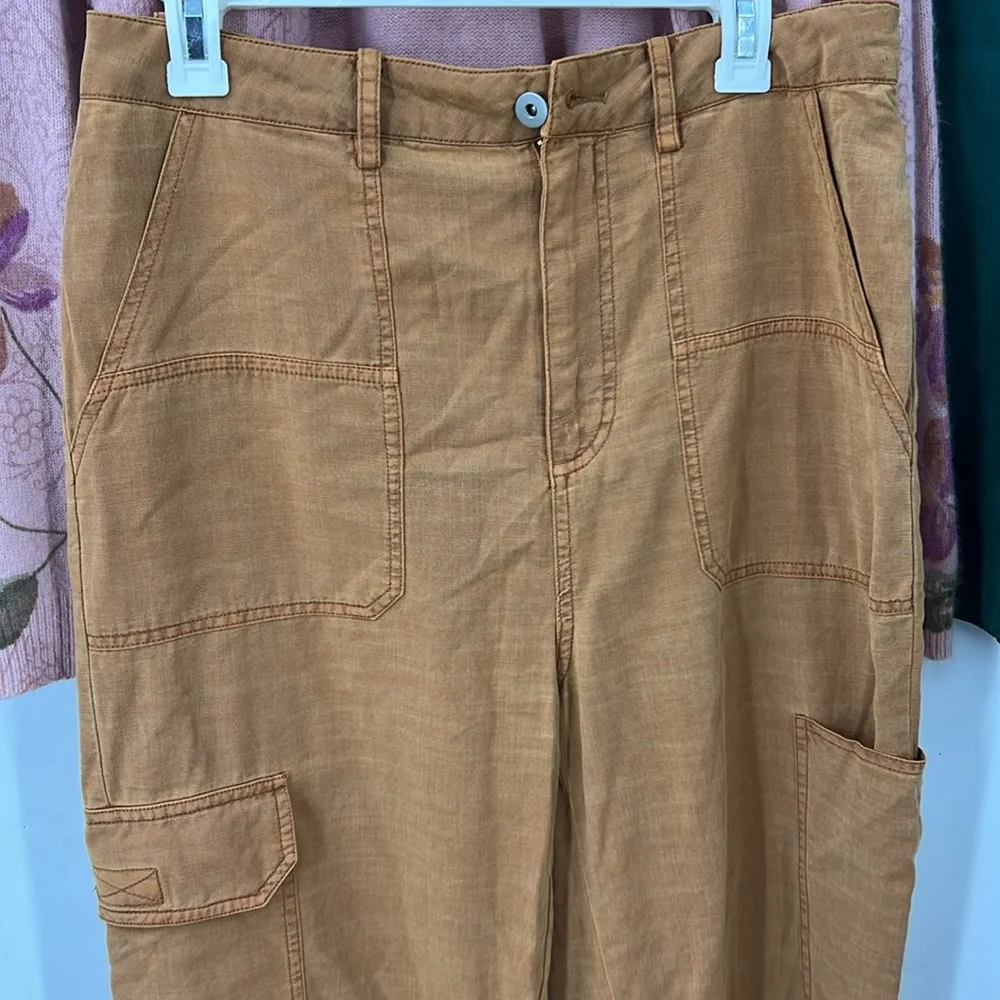 VEC LES FILLES high-rise cargo jogger pants M
